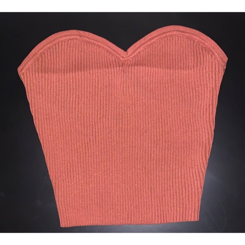Ribbed tube top